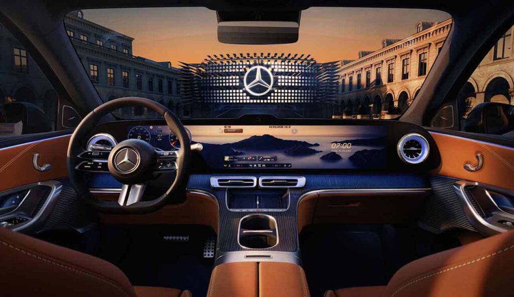 New Mercedes GLC EV Interior
