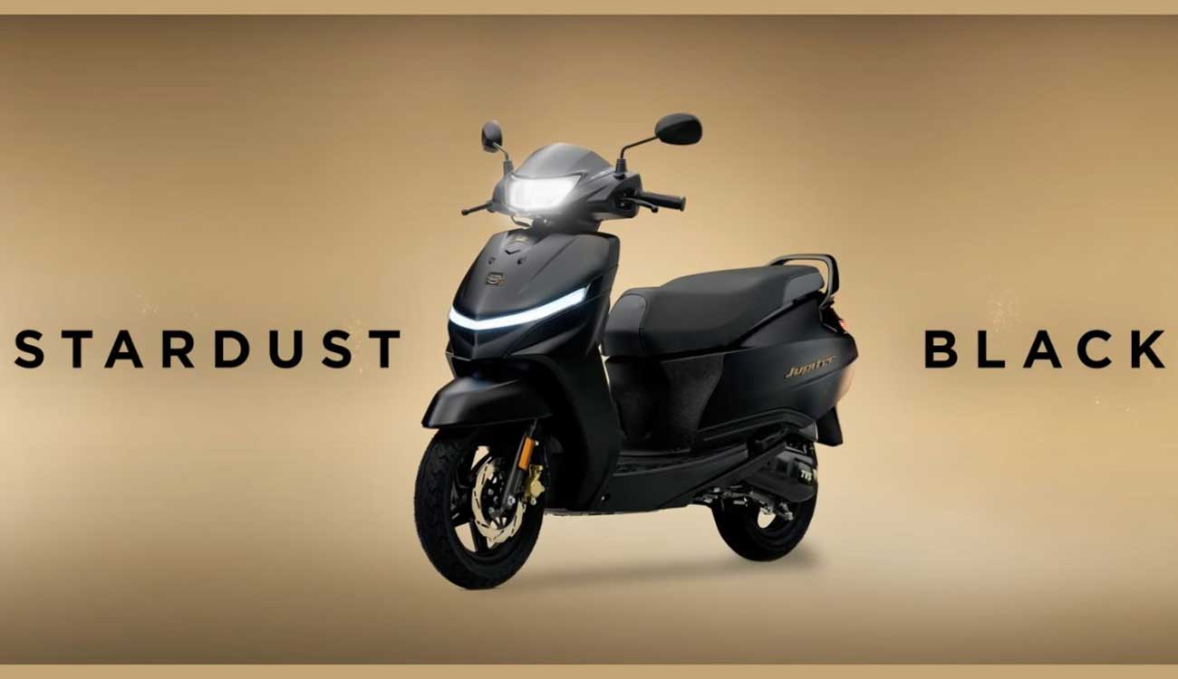 TVS Jupiter Stardust Black Edition