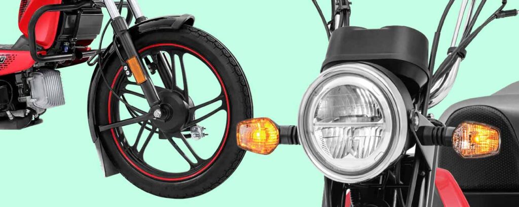 TVS XL 100 Heavy Duty Alloy Wheels