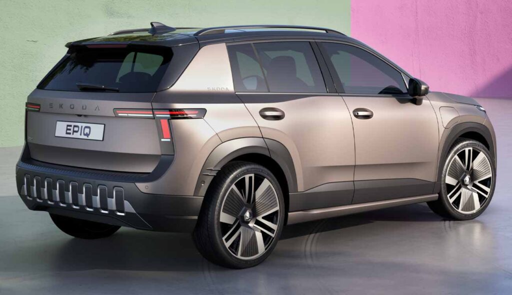 skoda epiq exterior