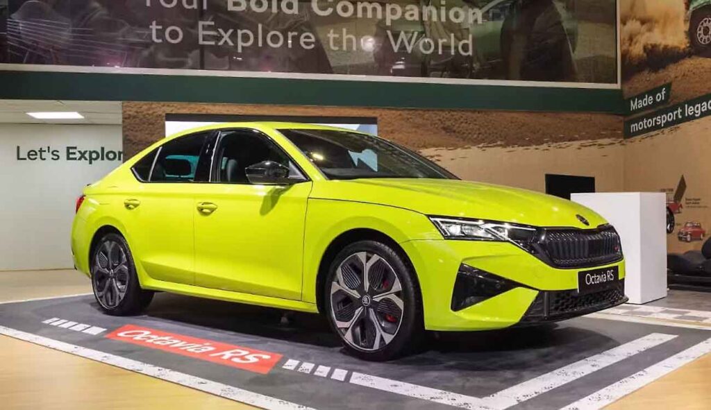 skoda octavia rs 2025 design
