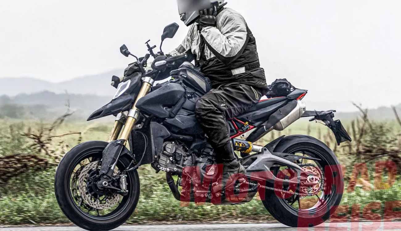 Ducati Hypermotard 890 V2 Spied