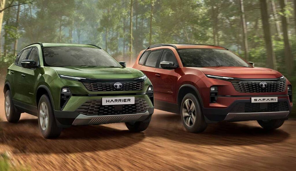 Harrier and Safari Go Petrol