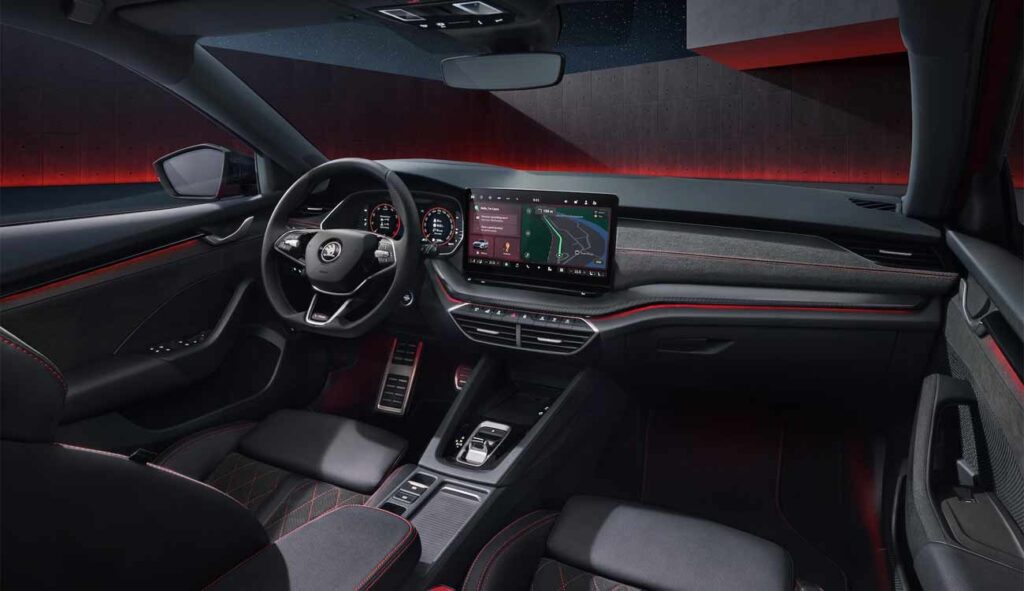 Skoda Octavia RS Cabin