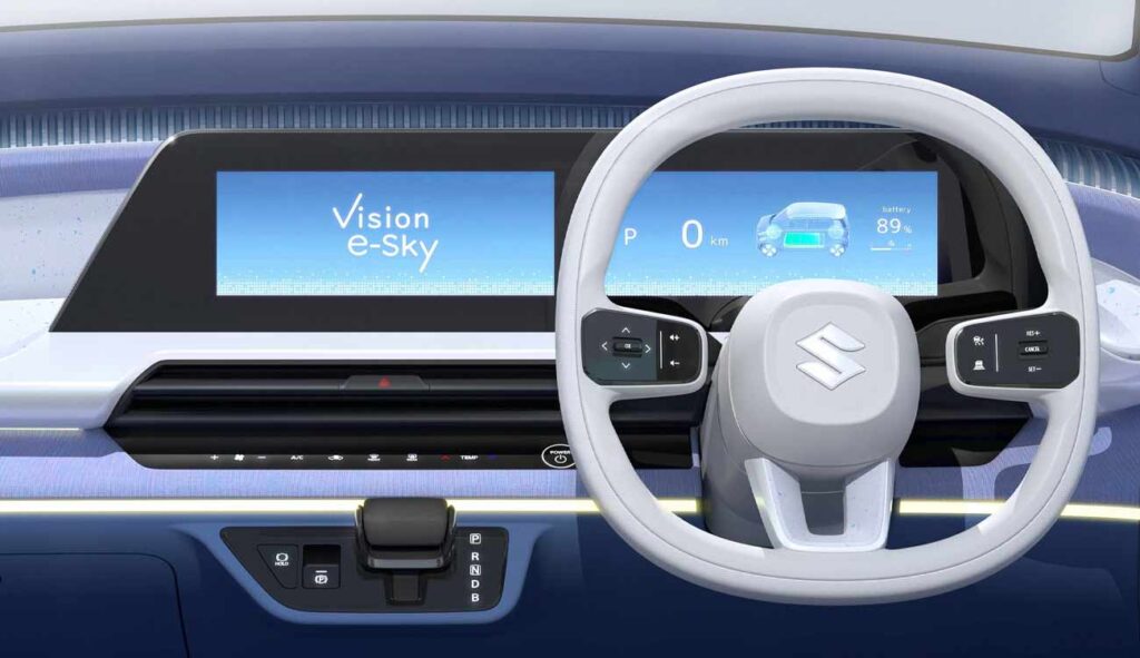 Suzuki Vision e Sky Interior