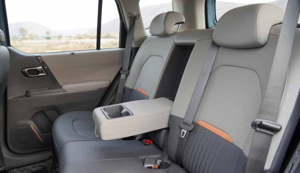 Kia Syros Passenger Comfort