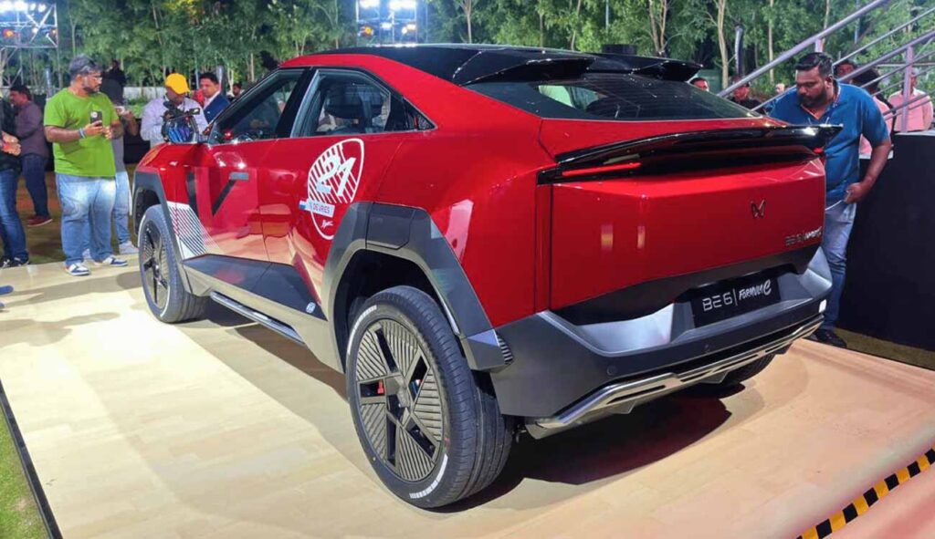 Mahindra BE 6 Formula E Edition back