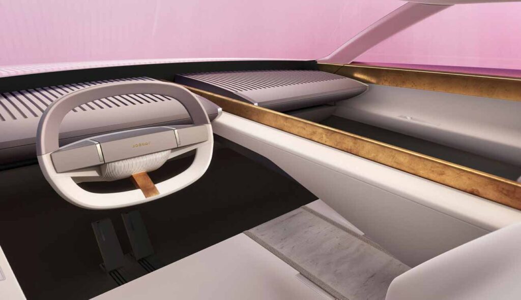 New Jaguar EV Cabin