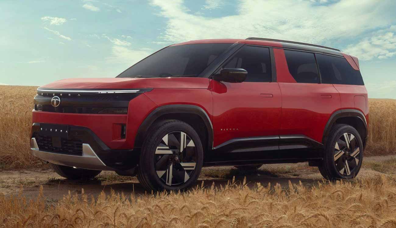 New Tata Sierra Mid-Variant