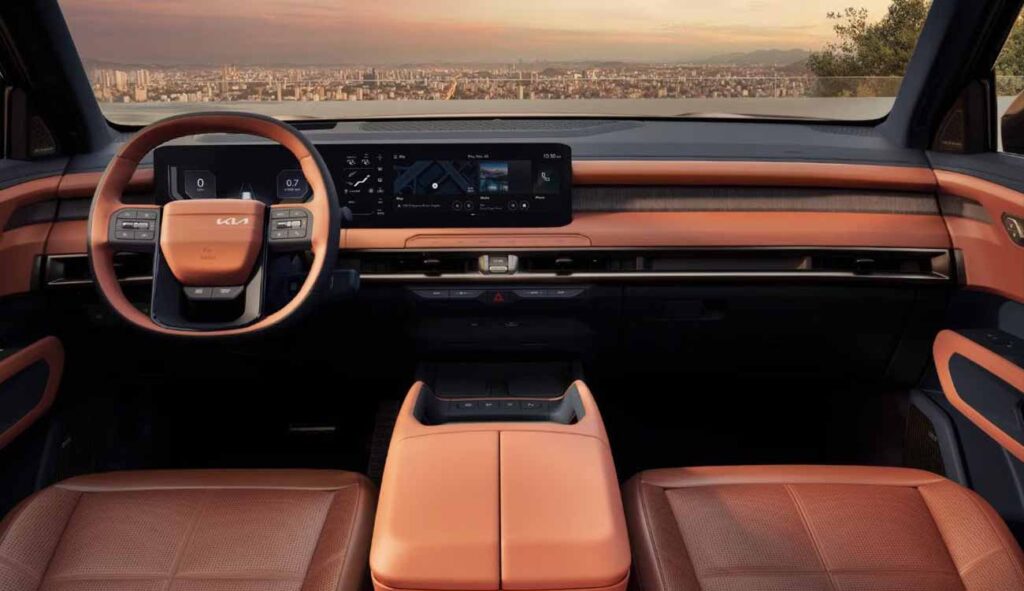 Next-Gen Kia Telluride cabin