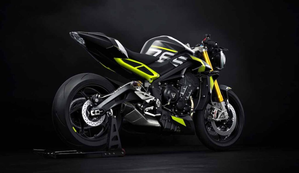 Street Triple 765 RX and Moto2 Edition Design and Spec