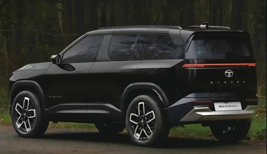 Tata Sierra Dark Edition Design