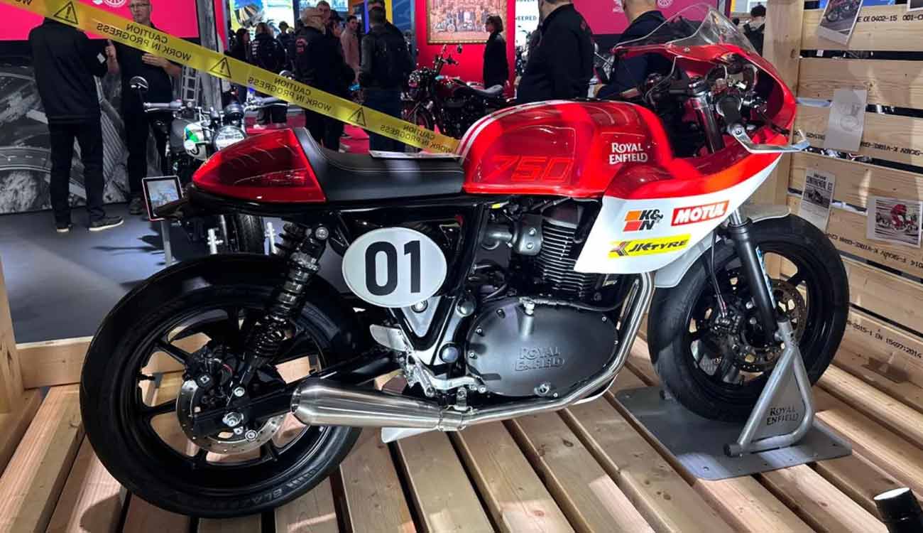 Royal Enfield GT-R 750 Debuts