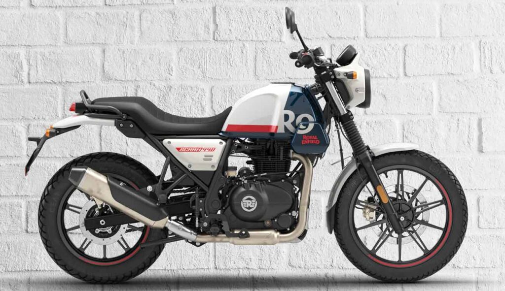 royal enfield scram 440 design