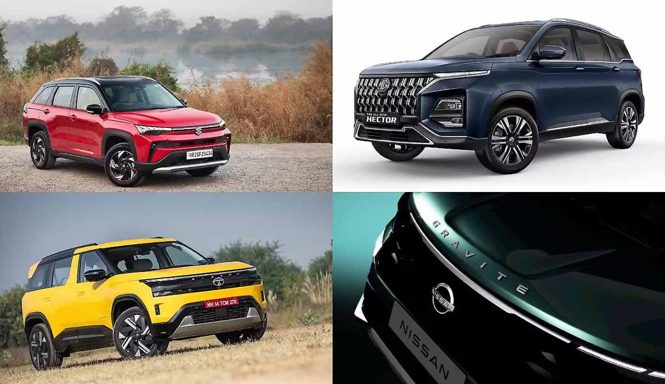 January 2026 Car Launch Lineup: 7 New SUVs, EVs & MPVs Hitting Indian Roads