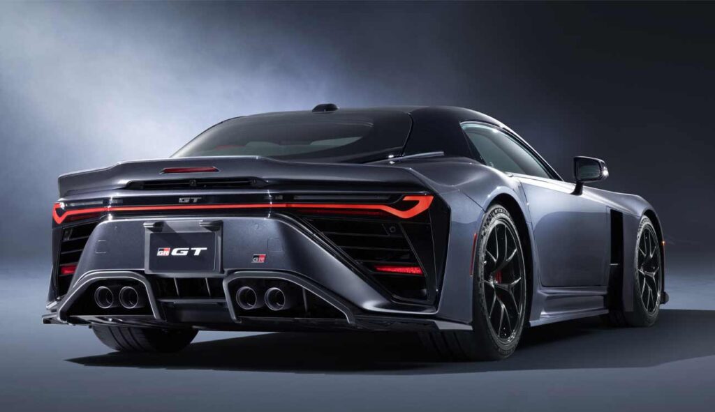 Toyota GR GT Hybrid V8 Supercar Back