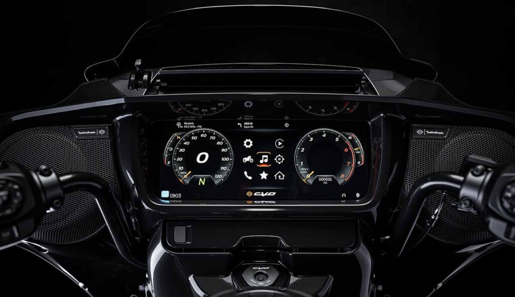 harley-davidson cvo street glide meter